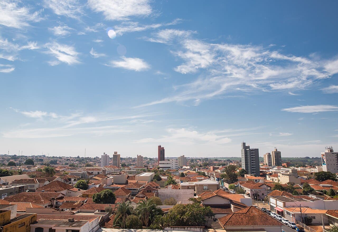 Vista parcial de Barretos SP