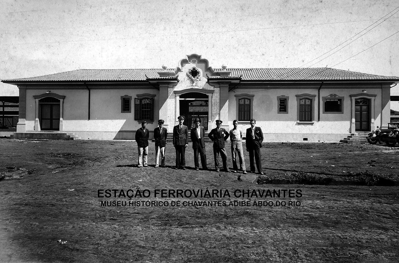 Estação Chavantes (Década de 1950)