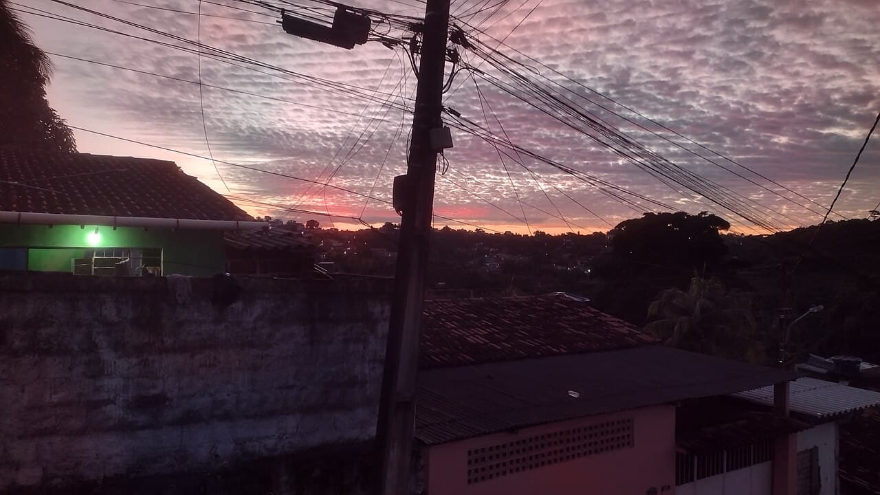 View of a neighborhood in Sucupira at dusk, Jaboatão dos Guararapes, Pernambuco, Brasil