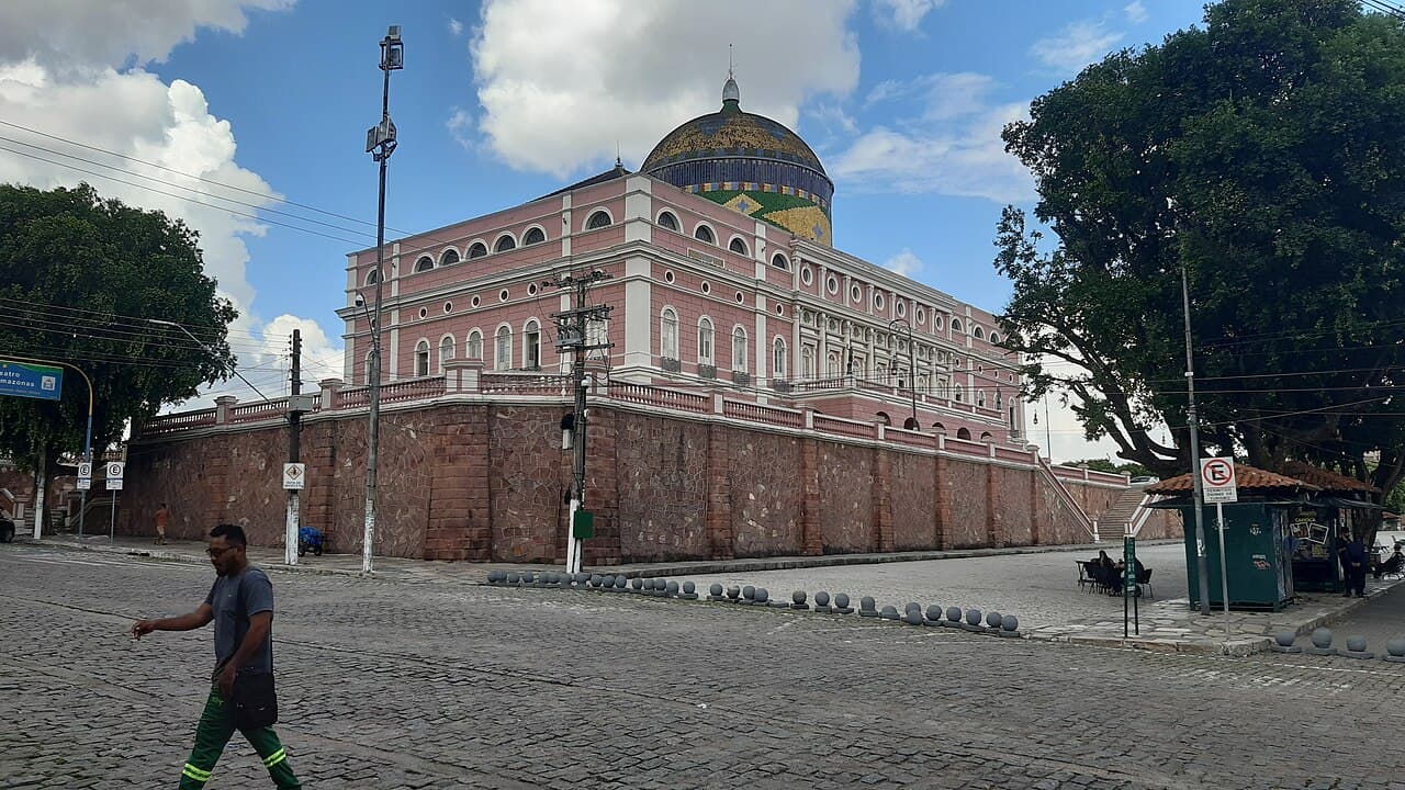 Amazon Theatre, Teatro Amazonas. Manaus, Brazil.