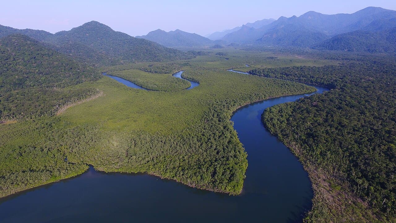 Rio Guaraú - Estação Ecológica Juréia Itatins